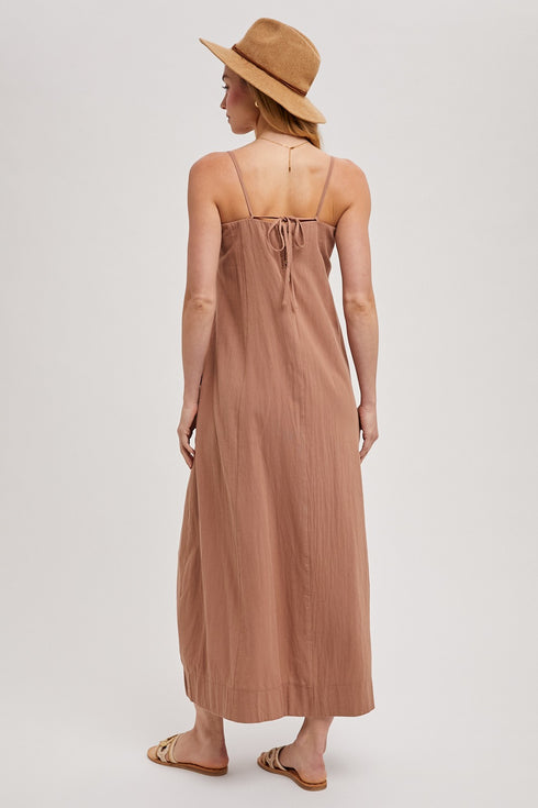 BILLOWY TUBE DRESS